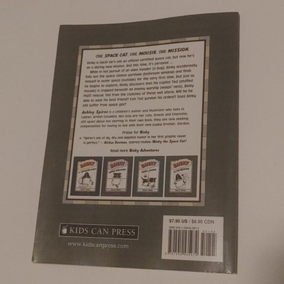 3/$13 Binky to the Rescue by Ashley Spires 2010 softcover graphic novel - Picture 4 of 4